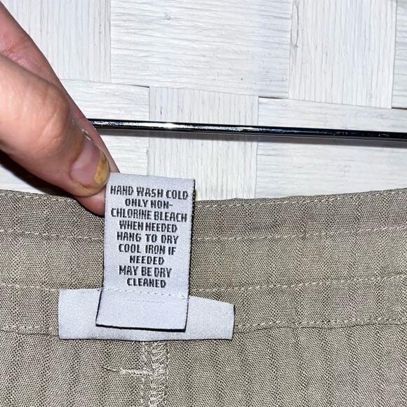 Soft Surroundings Boho Beachy Wide Leg Pants Size Medium Soft Rayon Nylon Blend - Picture 8 of 11